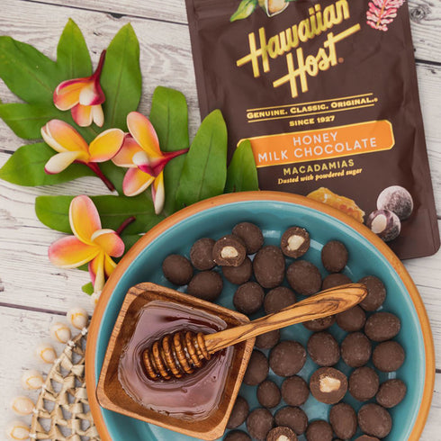 パラダイスコレクション マカダミアナッツチョコレート ハニー 113g